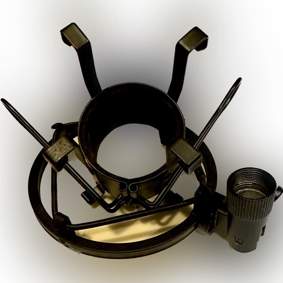 MICROPHONE SHOCK MOUNT CLIP NOISE ISOLATION STABILIZER ANTI-VIBRATION PODCAST - Picture 5 of 8